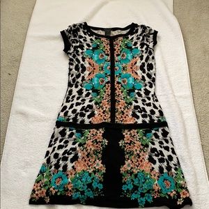 Eva Varro dress sz sm. Beautiful print.